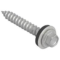 Forgefix FORTFHT6345 TechFast Hex Head Screw Sheet to Timber 6.3x45mm Pack 100