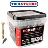 ForgeFast Multi Purpose Self Drilling Wood Screw Tub 3.5 x 30mm