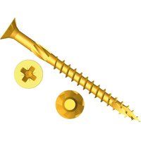 ForgeFix FFP440YT ForgeFast Pozi Compatible Elite Performance Wood Screw ZY 4.0