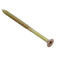 Spectre Advanced Multi-purpose Woodscrews | 5.0 x 100mm | Zinc Yellow Passivated | Box 100