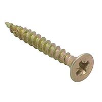 Forgefix FORSPE530Y Spectre Woodscrew M5x30mm Box 200 Fixings