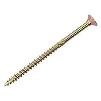 Spectre Advanced Multi-purpose Woodscrews | 6.0 x 120mm | Zinc Yellow Passivated | Box 100