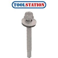 TechFast Hex/Washer Self Drilling Roof Screw 5.5 x 50mm