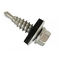 Forgefix TechFast Self-Drilling Stitching Hex Screw & Washer No.1 Tip