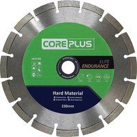 CorePlus CORDBHM230E HM230E Elite Hard Material Diamond Blade 230mm