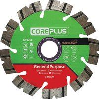 Core Plus CORDBGP125E GP125E Elite General-Purpose Diamond Blade 125mm