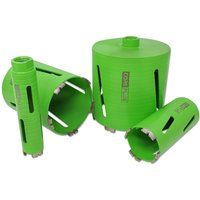 CorePlus CORDCDKIT7 Dry Diamond Core Assorted Set 7Pc, Steel