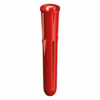 100x Red Wall Plug Plastic 2 way Expansion Fixing Raw Rawl Plugs 5.5-6.0mm