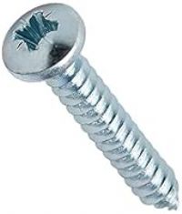 Forgefix STP18Z Pan Head Pozidriv Self Tapping Screw - Zinc Plated