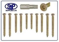 FRAME FIXING SCREWS, UPVC WOOD MASONRY CONCRETE STONE DIRECT ANCHOR CONCRETE SCR