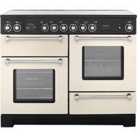 Rangemaster Kitchener KCH110ECCR/C Free Standing Range Cooker in Cream / Chrome