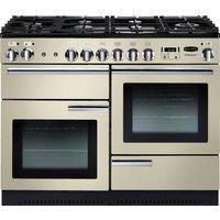 Rangemaster Professional Plus PROP110DFFCR/C Free Standing Range Cooker in Cream / Chrome