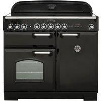 Rangemaster Classic Deluxe 100 Induction Hob Range Cooker, Gloss Black