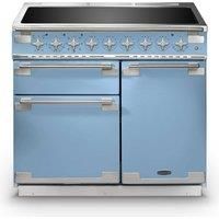 Rangemaster Elise ELS100EICA Free Standing Range Cooker in China Blue