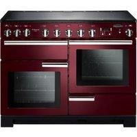Rangemaster Professional Deluxe PDL110EICY/C Free Standing Range Cooker in Cranberry