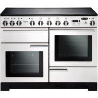 Rangemaster Professional Deluxe PDL110EIWH/C Free Standing Range Cooker in White