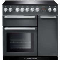 Rangemaster NEX90EISLC Nexus 90cm Electric Range Cooker with Induction Hob  Slate