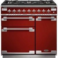 Rangemaster ELS90DFFRD Elise 90 Dual Fuel Range Cooker 108420, CHR