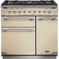 Rangemaster 108440 90cm ELISE Dual Fuel Range Cooker In Cream