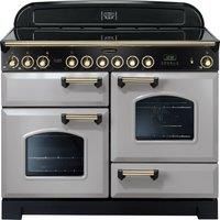 Rangemaster 114600 (CDL110ECRP/B) CLASSIC DELUXE 110cm Ceramic Range Cooker, Royal Pearl