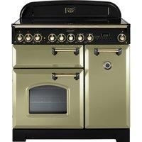 Rangemaster 114730 (CDL90ECOG/B) CLASSIC DELUXE 90cm Ceramic Range Cooker