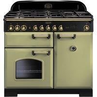 Rangemaster 114770 (CDL100DFFOG/B) CLASSIC DELUXE 100cm Dual Fuel Cooker