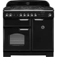 Rangemaster CLA100DFFBL/C Dual Fuel Range Cooker - Black