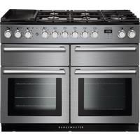 Rangemaster NEXSE110DFFSSC (118230) Nexus SE 110 Dual Fuel in Stainless Steel, Chrome Trim