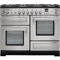 Rangemaster Toledo + TOLP110DFFSS/C 110cm Dual Fuel Range Cooker  Stainless Steel / Chrome  A/A Rated