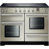 Rangemaster Toledo + TOLP110EIIV/C 110cm Electric Range Cooker with Induction Hob - Ivory / Chrome - A/A Rated