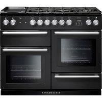 Rangemaster NEX110DFFCB/C Nexus 109cm Dual Fuel Range Cooker 7 Burners A/A