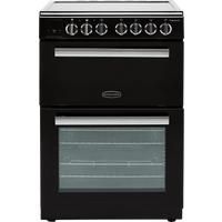 Rangemaster Professional Plus 60 PROPL60EIBL/C Electric Cooker with Induction Hob - Black / Chrome - A/A Rated