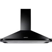 Rangemaster RCLAHDC100BL/C Built In 100cm 3 Speeds Chimney Cooker Hood Black B