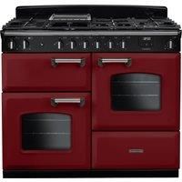 Rangemaster CLO110DFPBOR/CM1 Classic OC 109cm Dual Fuel Range Cooker 6 Burners