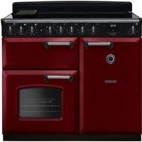 Rangemaster Classic Deluxe 100cm Induction Rangecooker - Bordeaux + Chrome