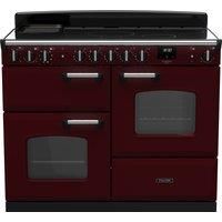 Rangemaster Classic Deluxe 110cm Induction Rangecooker - Bordeaux + Chrome