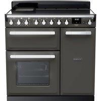 Rangemaster Estel Deluxe 90cm Induction Rangecooker - Slate + Chrome