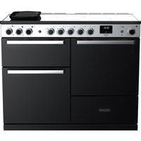 Rangemaster Edge Deluxe 100cm Induction Rangecooker - Black Glass
