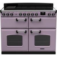 Rangemaster Classic Deluxe BC CLDLB110EIPHTH/CM1 110cm Electric Range Cooker with Induction Hob - Heather / Chrome - A/A Rated, Purple
