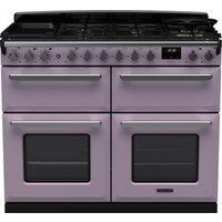 Rangemaster Estel Deluxe ESDLB110DFPHTH/CM1 110cm Dual Fuel Range Cooker - Heather / Chrome - A/A Rated, Purple