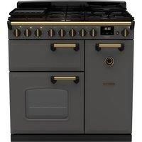 Rangemaster CLDL90DFPSLT/AB1 Classic Deluxe 90 90cm Dual Fuel Range Cooker 5