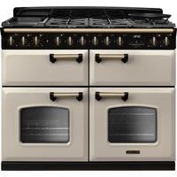 Rangemaster CLDLB110DFPPCR/AB1 Classic Deluxe 110 109cm Dual Fuel Range Cooker