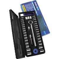 Blue Spot 01535 40 Piece 1/4" and 3/8" DIY socket set