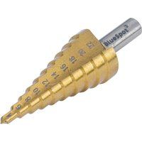 BlueSpot Tools 32050 Step Drill (4-22 mm), Bronze