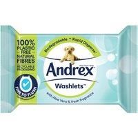 Andrex Aloe Vera Washlets Single Pack (36 Sheets)