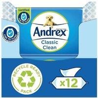 Andrex Classic Clean Washlets Moist Toilet Tissue, Plastic Free & Biodegradable