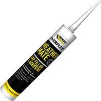 Everbuild Everflex Weather Mate - Gap Filler and Adhesive, White, 295 ml