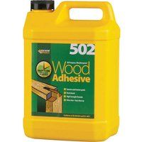 Everbuild 502 All Purpose Weatherproof Wood Adhesive – 5 litres by Everbuild