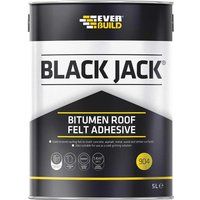 Bitumen Felt Roof Adhesive Seals Bonds Metal Concrete Wood Chippings Felt Laps