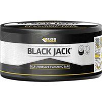 Everbuild Black Jack Flashing Tape - Self Adhesive Flashband 10m Blackjack Roll